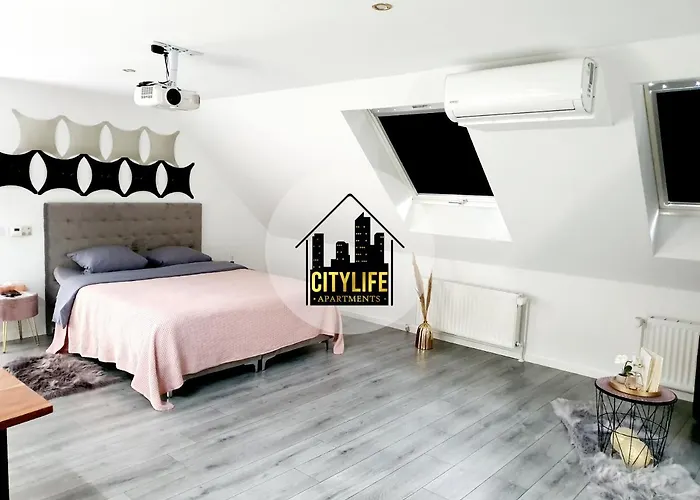 Apartmán Citylife Mit E-ladesaeule *